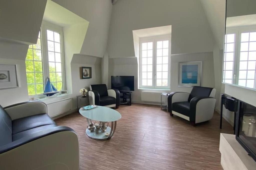 Le Grand Large Superbe Appartement Vue Sur Mer Hautot-sur-Mer Eksteriør bilde