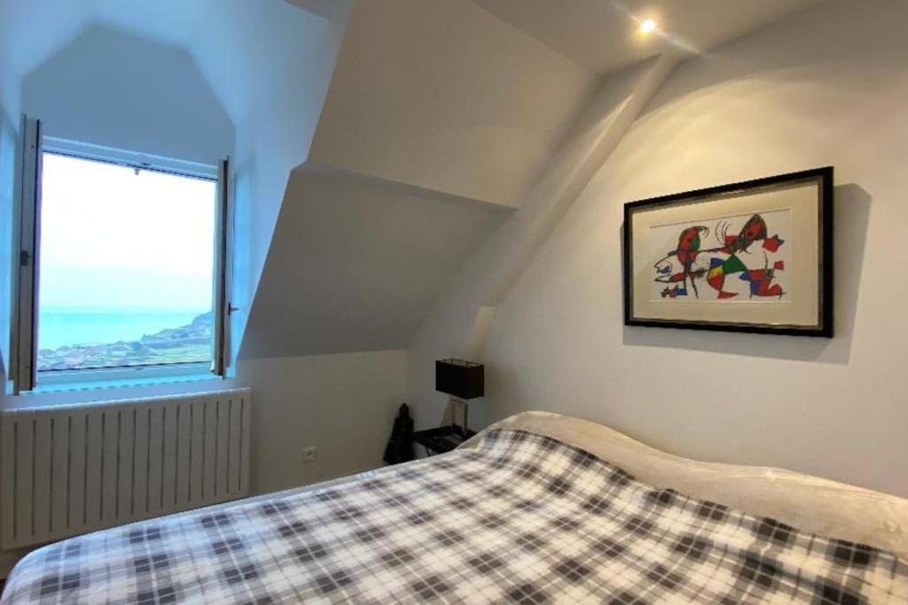 Le Grand Large Superbe Appartement Vue Sur Mer Hautot-sur-Mer Eksteriør bilde